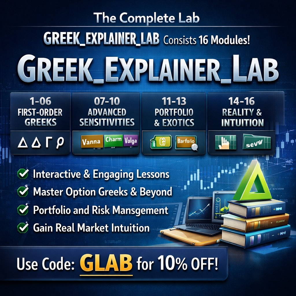 Greek Explainer Lab – The Production Quant Edition cover