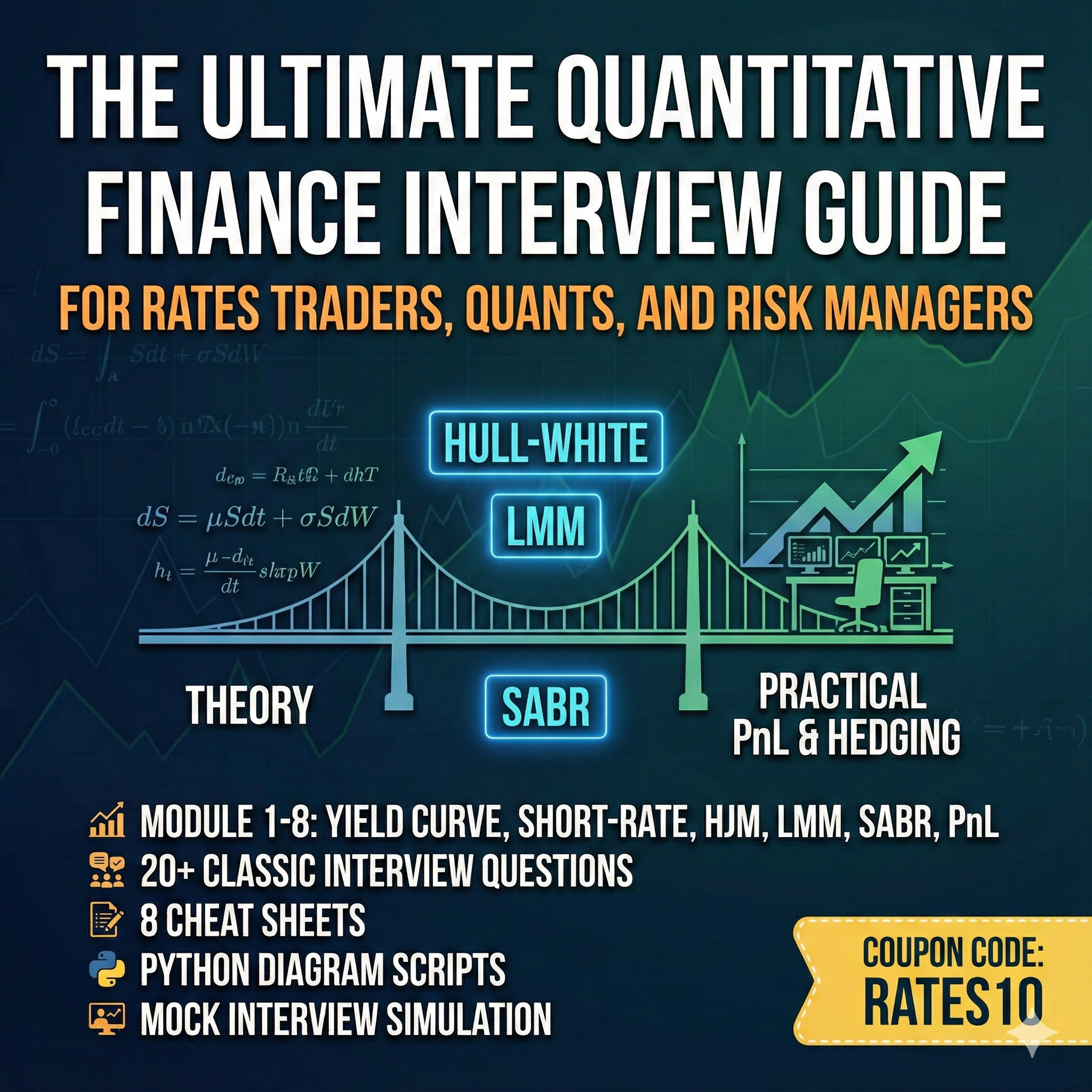 Interest Rate Models: Quant Interview Playbook cover