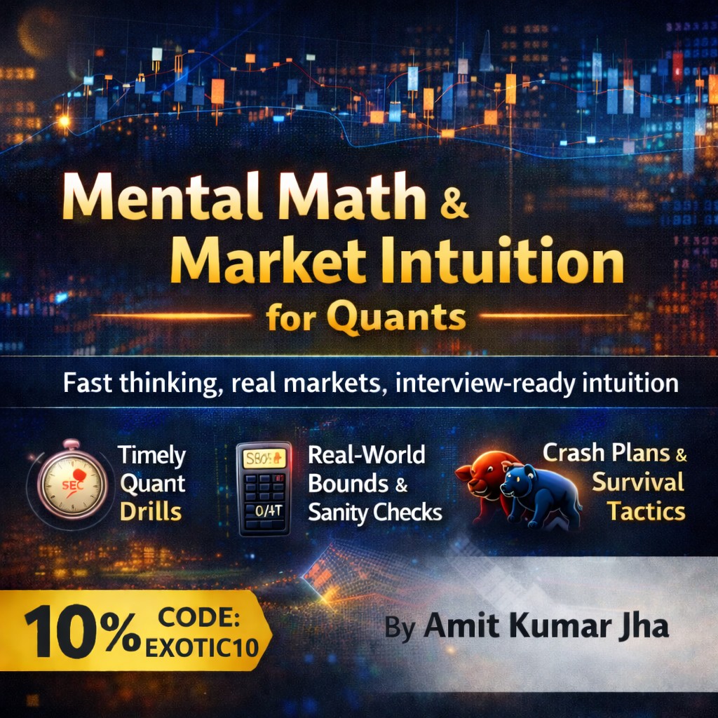 Mental Math & Market Intuition for Quants : Interview Playbook  cover
