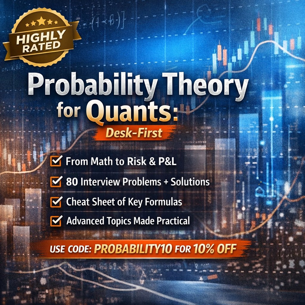 Probability Theory for Quants: Desk-First cover